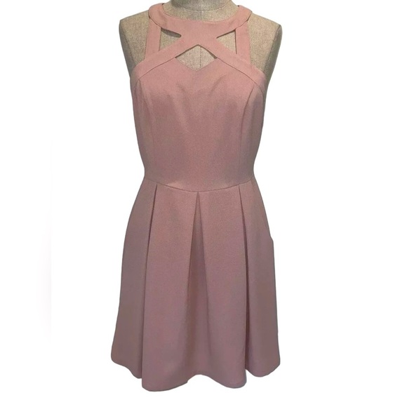Speechless Mauve Sleeveless Spring Summer Dress with pockets Size Medium - Picture 7 of 7